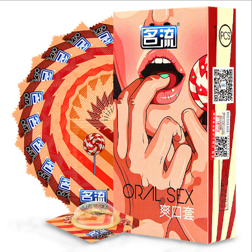 加倍潤滑套-名流-名流 清新可口愛安全果味套 10只裝