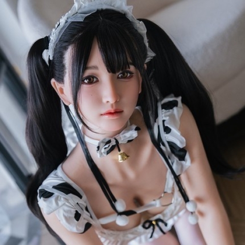 娃娃伴侶--萌萌女仆 -樂彤 實體娃娃 158cm硅膠頭植發(fā)+口愛+發(fā)聲+加溫+私處夾吸